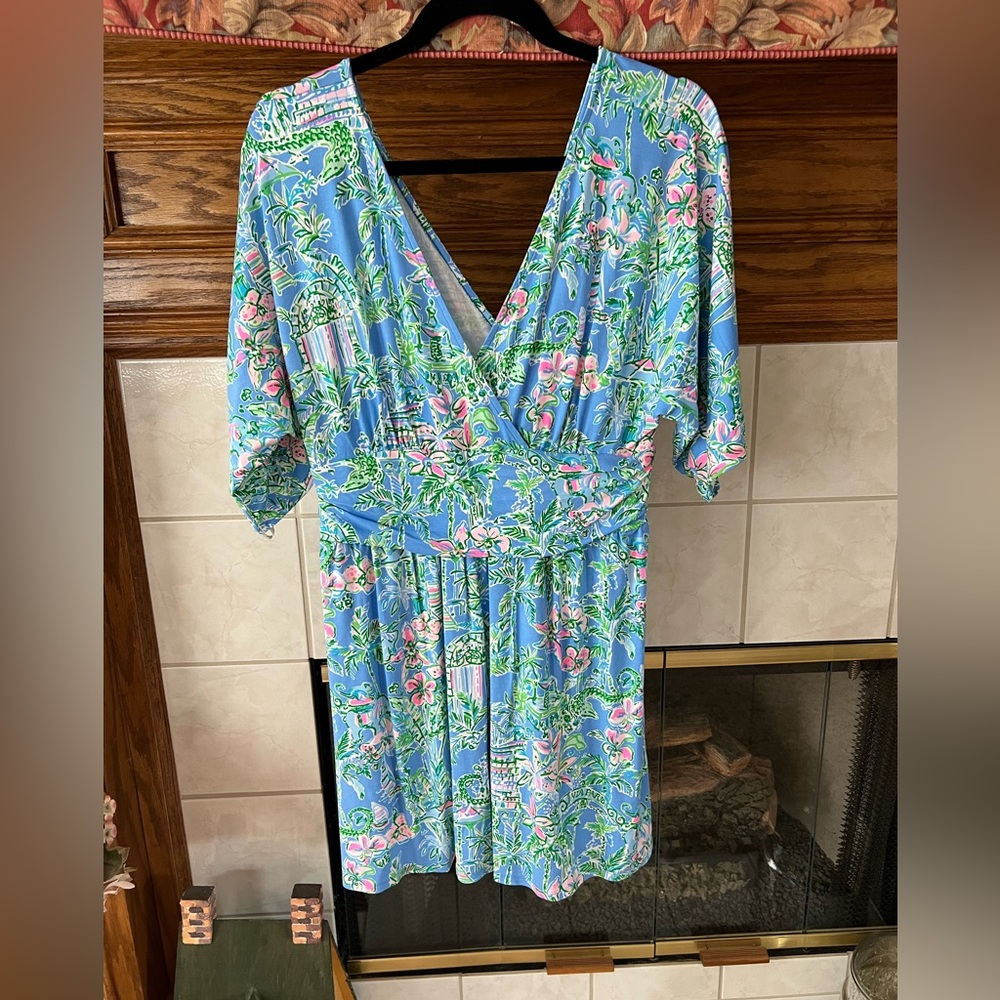 NWT Lilly Pulitzer Parigi Skort Romper Sz L